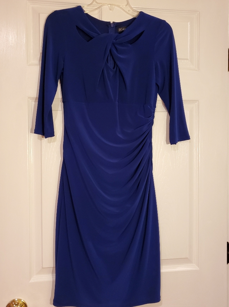 INC International Concepts blue dress